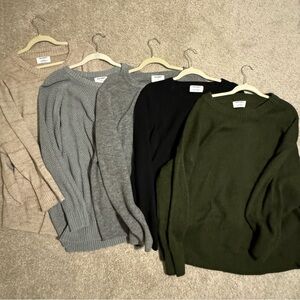 Old Navy Crewneck Sweater Bundle, XL/XXL